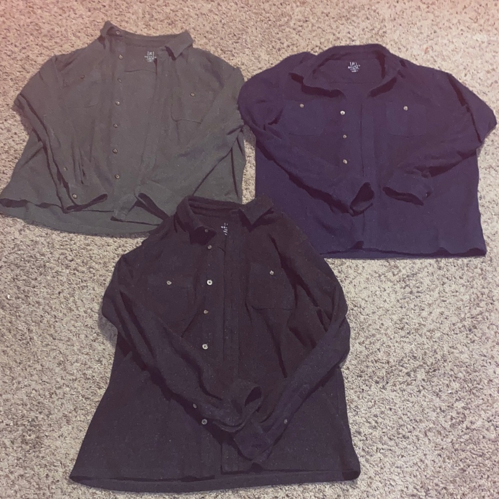 3 for 1 Button-Up George Sweaters